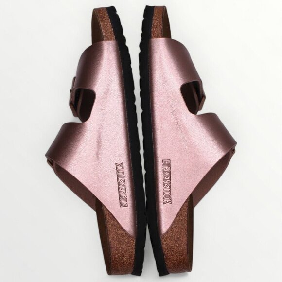 Birkenstock Arizona Birko-Flor (Copper) Women's Sandals 1023942 Size 39/US 8.0 - Picture 8 of 13